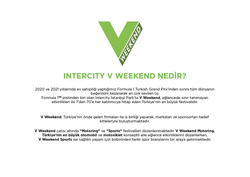 vweekend haftasonu etkinliği